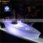 Illuminated drink tray 16 colors stand up led ice bucket modern beer cooler ice bucket led cocktail table bar hotel pub party