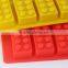 Bricks shaped silicone molds for chocolate