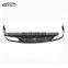 W205 ED1 Style Carbon Fiber Rear Diffuser and Exhaust Tips Rear Bumper Lip For Mercedes Benz W205 C63 C43 Coupe