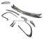C117 Update CLA45 AMG Carbon Fiber Front Bumper Trim Front  Canard Fin For Benz C117 CLA 16-19