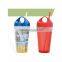 Reusable Plastic Double Wall Coffee Tumbler with Straw And Lip