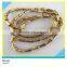 8*20 mm Bullet Glass Beads Orange Crystal Glass Beads For Decoration