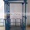 Warehouse fixed guide rail cargo lift/elevators for sale