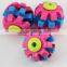 Pet products thermoplastic rubber three-gear pet cat dog chews toy
