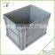 Big Plastic Crate in Gray Tote Boxes