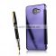 Smart Flip Slim View Electroplating Mirror Hard Case Cover for Samsung Galaxy A9
