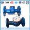 DN40mm iron body mechanical flange multi jet water meter