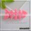 China Manufacturer Eco-friendly Good Quality Soft PVC Fish Bone Earphone Cable Winder For Girl Decoration
