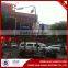 Outdoor steel lighting poles and lamp posts
