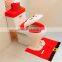 2015 New Product Christmas Toilet Set Christmas decoration