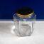 800ml 26oz Hexagonal Glass Honey Jars for Food Storage SLJe43