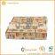 wholesale custom logo print rectangle paper pizza box