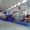 Pusher type heat treatment furnace for quenching and tempering