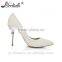 OEM ODM Pearls and rehinestone shoes women high heels 10 inch