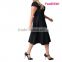 2016 plus size summer casual one-piece dress