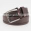 2015 NEW Designer fashion mans reversible brown PU leather belt jeans belt