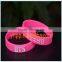 Custom KPOP BTS Bangtan Boys ARMY Silicone Debosssed Wristband Bracelet Quality Choice