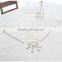 Hand embroidered white cotton table cloth No.15