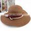 Promotion With Custom Printed Logo Good Quality Custom Made Panama Straw Hats