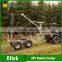 ATV log wood timber loader trailer with manual winch crane                        
                                                                Most Popular