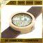2016 Newest Bamboo Wooden Watch 2016 with Cloth Dial Face Quartz Watches