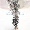 38cm high PET Silver Five-pointed star National Day centerpiece decoration