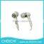 Chinese manufacturer fashionable in-ear white wired earphone for samsung