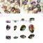 3D Nail Art DIY Decoration Luxury Crystal Colorful Flame Round & Rhombus Pattern Rhinestone & Decoration For Manicure Tools