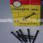 High strength Black Concrete Nails/building nails