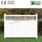 contemporary vinyl white pvc picket fencing