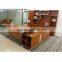 Metal Frame Elegant MDF Wooden Office Table