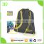 2016 Newest Design Polyester Drawstring Backpack Shopping Bag