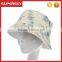 A-1336 Lady Outdoor Flower Bucket Cap Women Floral Print Cap Hawaii Beach Bucket Hat