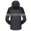Custom men 3 in1 waterproof and warm outdoor jacket