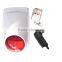 20 zones Indoor wireless Strobe siren for building security alarm