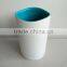 Glossy Glaze Ceramic 4-Piece Environmental Bathroom Accessory Set, Colorful Collection