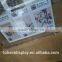 Transparent acrylic material poster standee, plastic poster clips