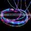 Colorful Flat Micro USB cable with LED light for iPhone