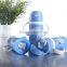 cartoon double handle vacuum cup with three volume