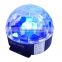 Cheap Effect Lighting Chinese Pro 6PCS 3W RGBWYP Crystal Ball LED Light for Club Theatre Lighting