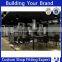 newest melamine store display in shopping mall offer installation
