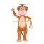 Inflatable Moneky Beach Ball With Long Arm
