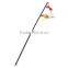 Cat Toy Mouse On A Rod Teaser Funny Kitten Belling Feather Play Pet Dangler Wand