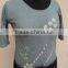 Long Length Cotton Hojari Knitted Fabric / Plain Tie Dye bandhej Printed T-shirts & Women Top's Wear