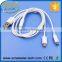 2.1A capable multi-function usb charger cable for IOS/Android smartphones