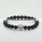Wholesale Factory Price Indian 24k Black Lion Charm Copper Bracelets for Men