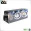 BoRuiZe100% warranty wireless volume control black portable loud speaker for mobilephone