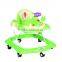 plastic light rocking/rolling folding cheap baby walker stroller/car with big canopy sunshade