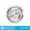 3" center mount oil filled pressure gauge