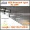 Linkable led office light, square linkable led pendant light,commercail led linear light,